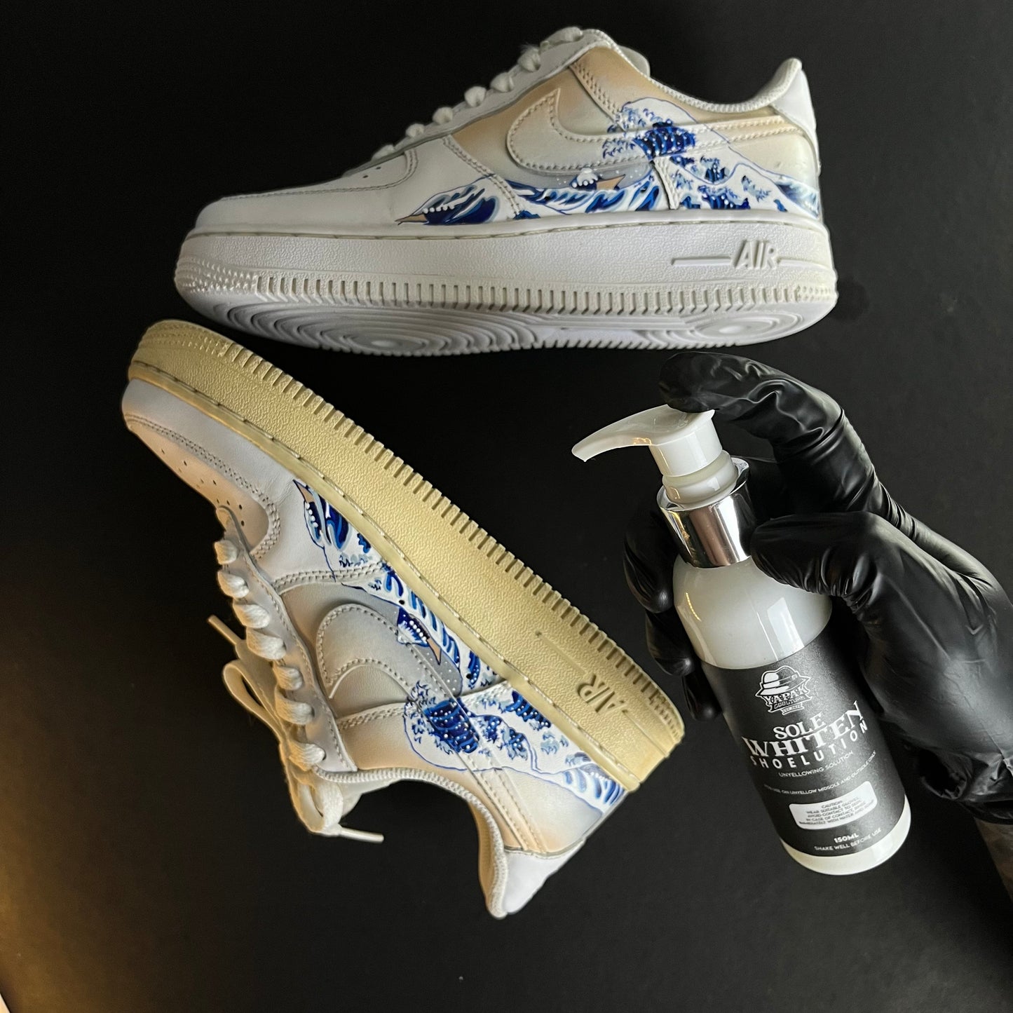 Sole Whiten Shoelution