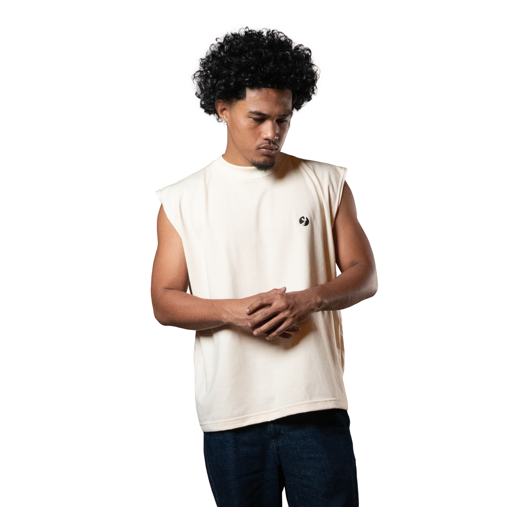 MUSCLE SHIRT - OAT (This is the mindset)