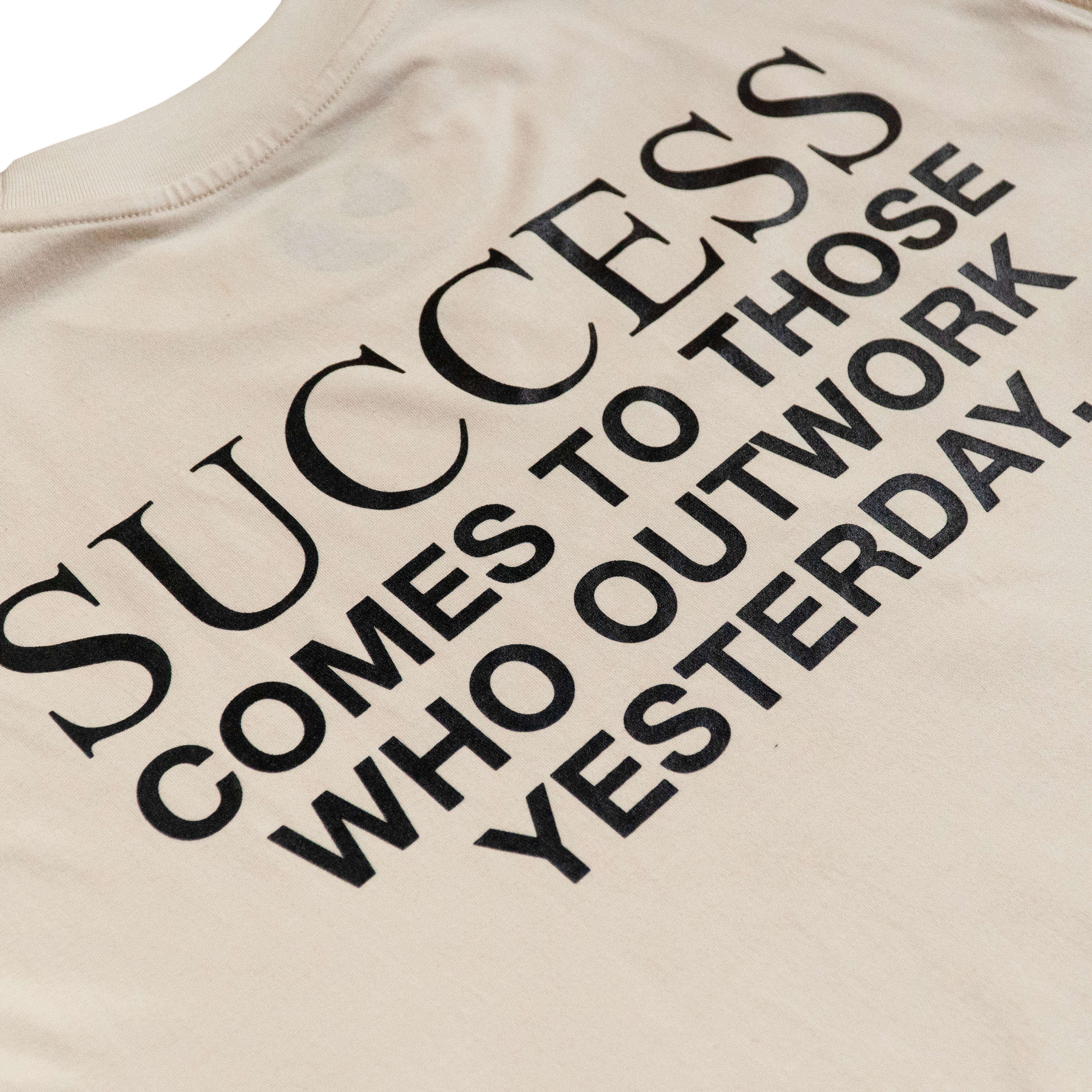MUSCLE SHIRT - OAT (This is the mindset)
