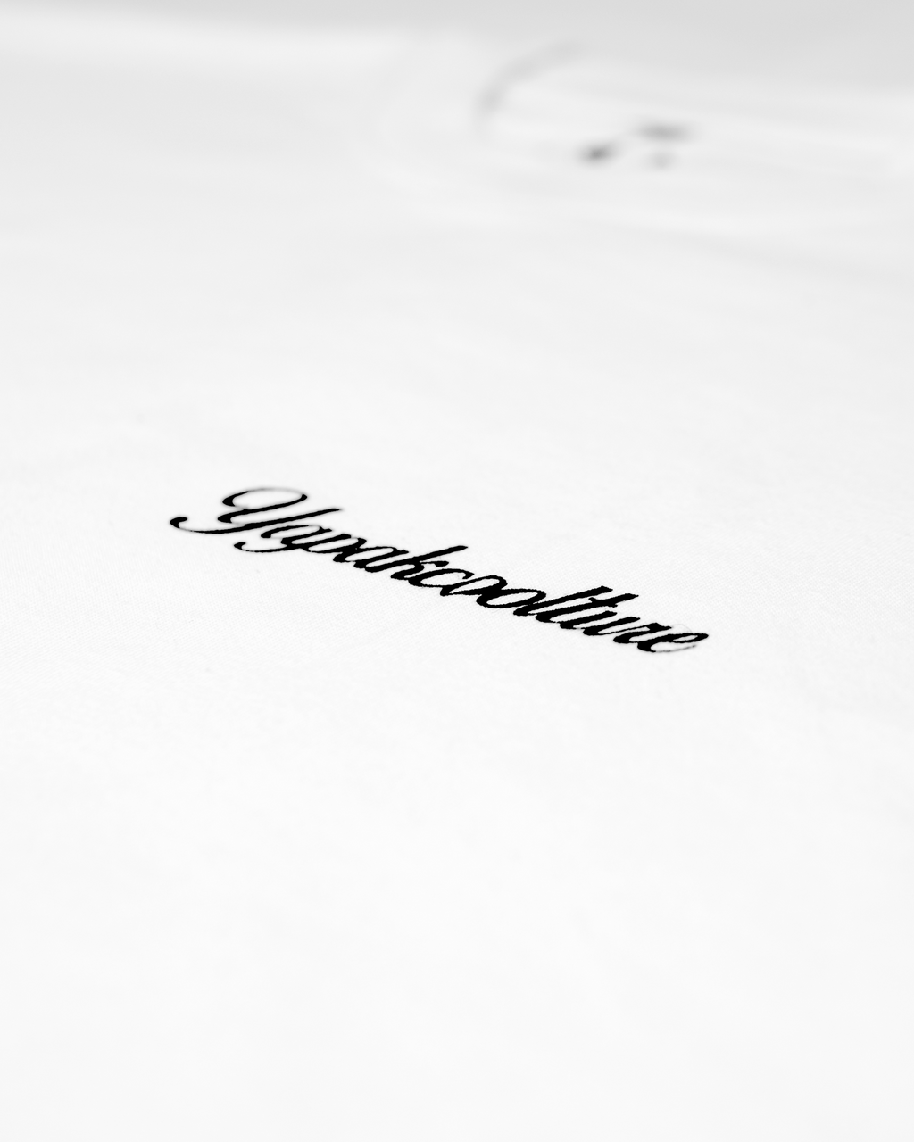 YapakCoolture Essential Crop Box Tee – White Oversize
