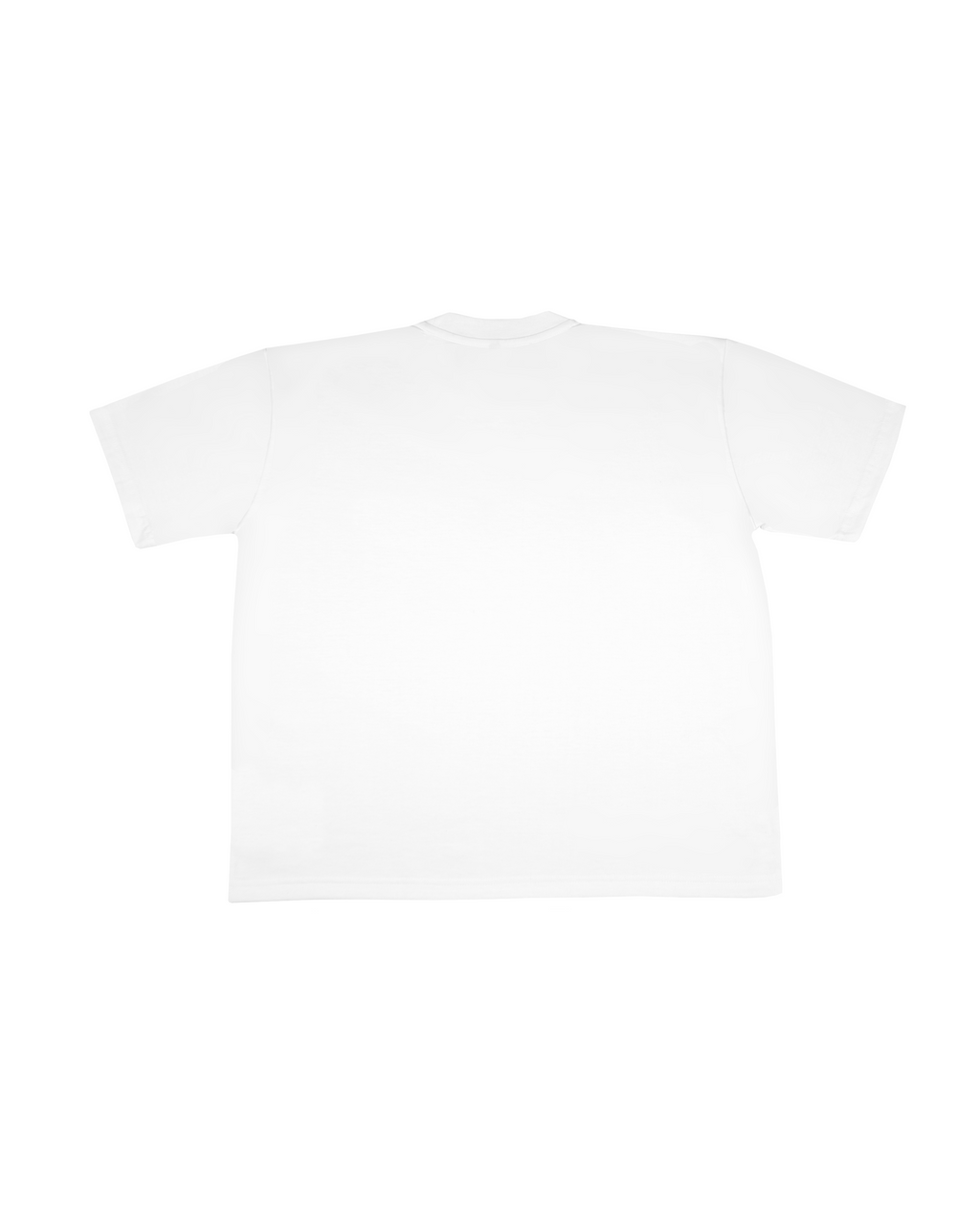 YapakCoolture Essential Crop Box Tee – White Oversize