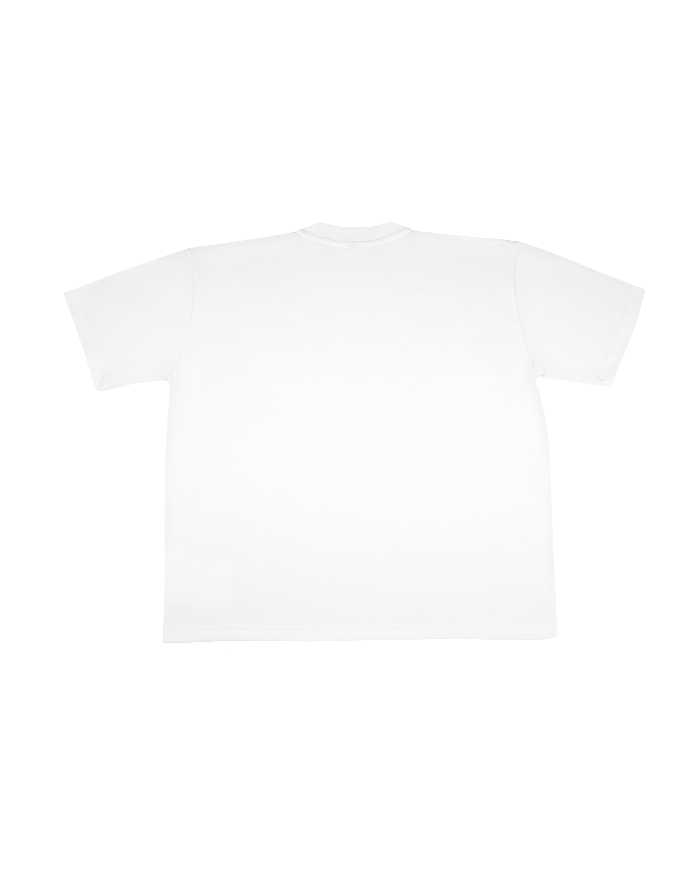 YapakCoolture Essential Crop Box Tee – White Oversize