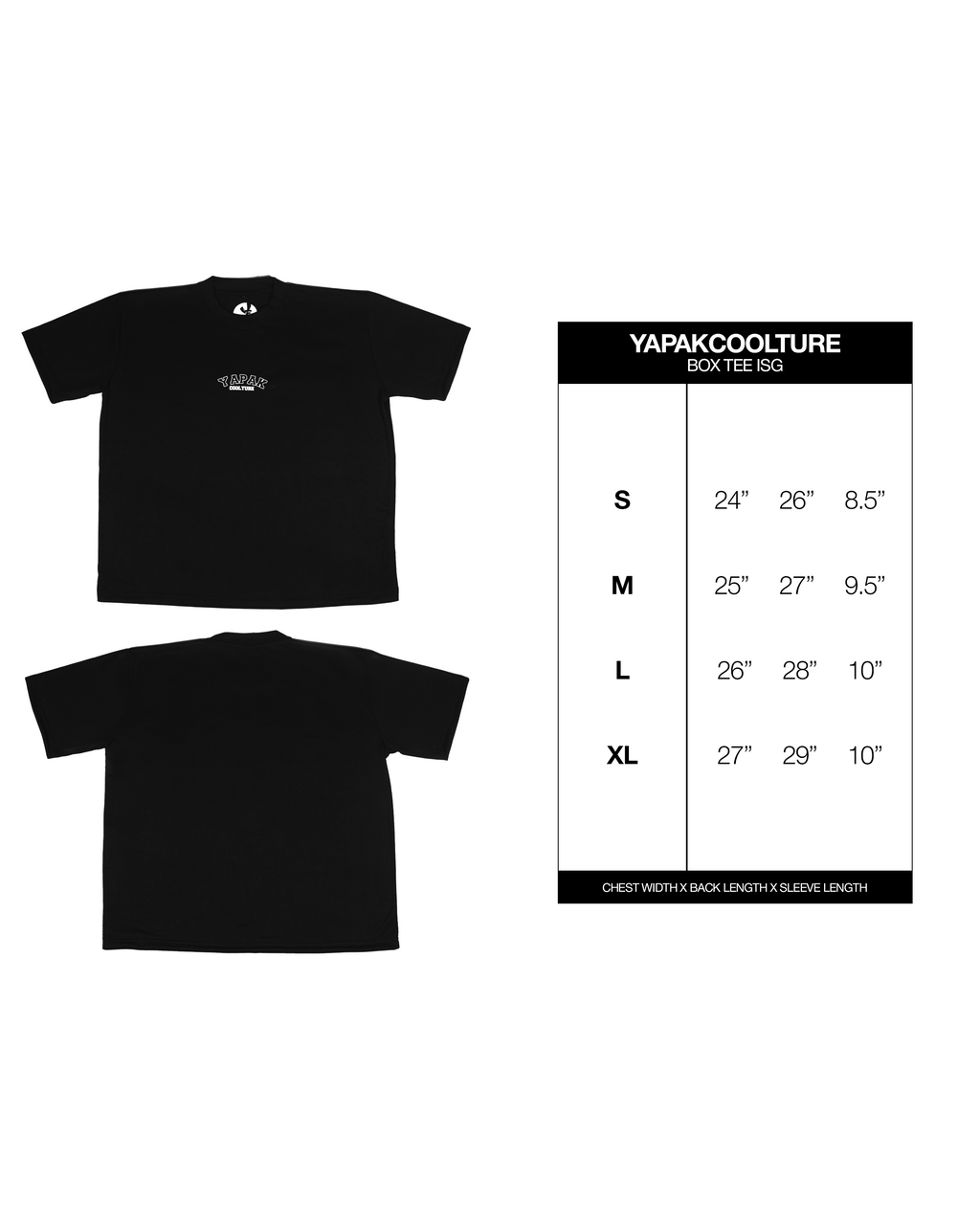 YapakCoolture Spectacular Black Box Tee